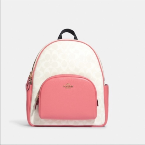 COACH BACKPACK & WRISTLET IN SIGNATURE CANVAS SET - Picture 2 of 6